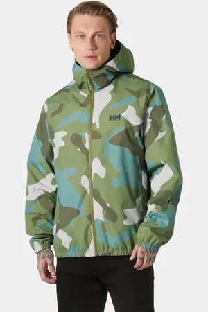 Helly Hansen Core Graphic Rain Jacket Hombre 2XL