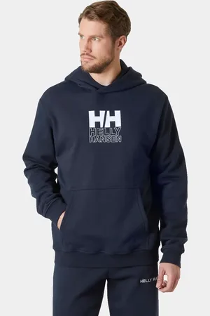 Helly Hansen Cotton Fleece Graphic Hoodie Hombre L
