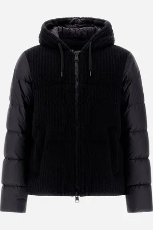 HERNO Chaqueta De Weighty Knit Y Nylon Chamonix