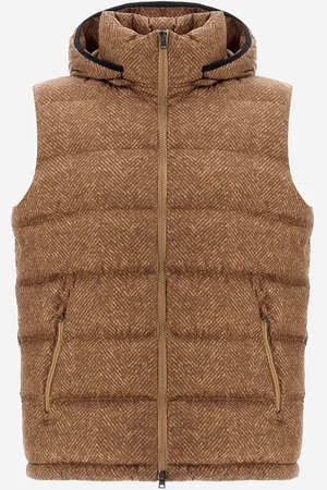 HERNO Chaleco De Herringbone Fantasy
