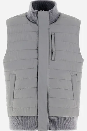 HERNO Chaleco Resort De Light Nylon Stretch Y Knit