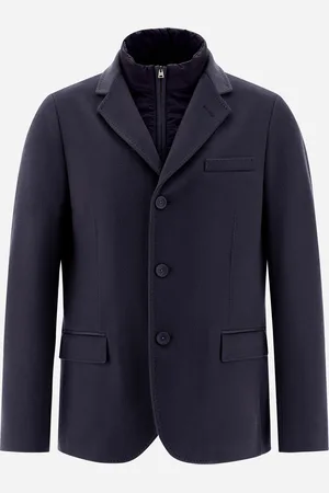 HERNO Blazer De New Cashmere Y Nylon Ultralight