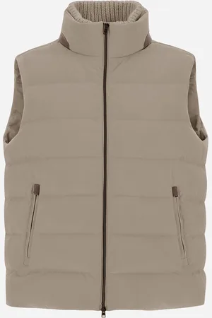 HERNO Chaleco De Suede Effect