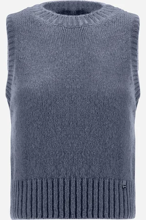 HERNO Jersey Sin Mangas De Plain Alpaca Wool