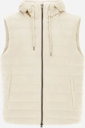 HERNO Chaleco De Suede Effect