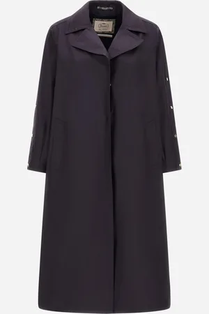 HERNO Gabardina De Delon Y Monogram Lurex