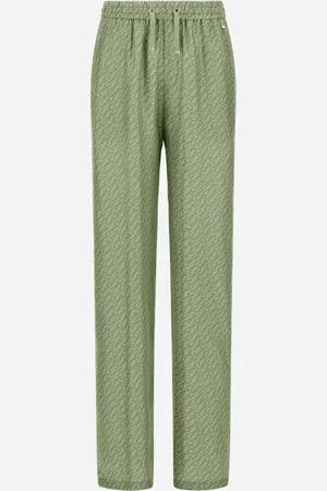 HERNO Pantalones De Silk Iconic Print