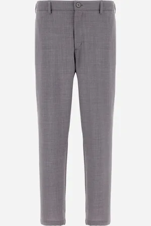 HERNO Pantalones De Light Wool Blend