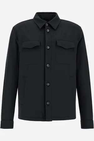 HERNO Chaqueta Camisera De Cachemira Y Seda