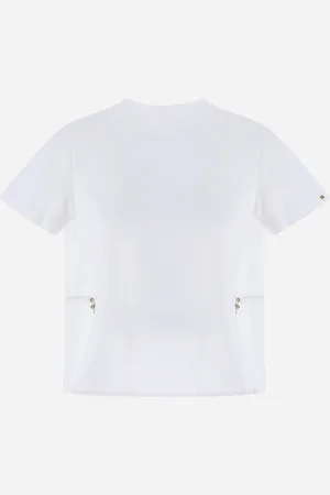 HERNO Camiseta De Chic Cotton Jersey Y New Techno Tafetán