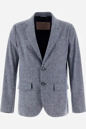 HERNO Blazer Resort De Cotton Effect Denim