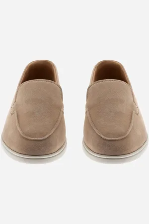 HERNO Mocasines De Suede Y Monogram