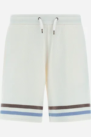 HERNO Pantalones Cortos De Stripe Cotton Sweater