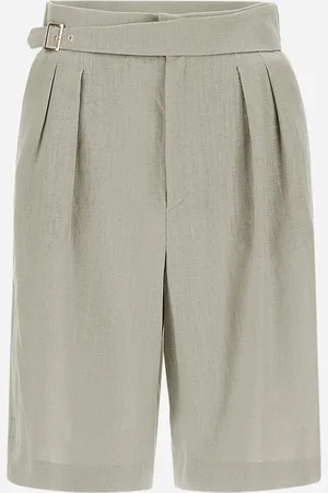 HERNO Pantalones Cortos De Linen Blend