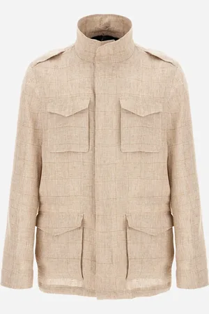 HERNO Chaqueta De Campaña De Galles Linen