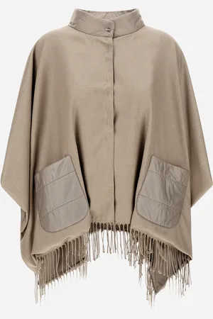 HERNO Poncho De Summer Silk Y Nylon Ultralight
