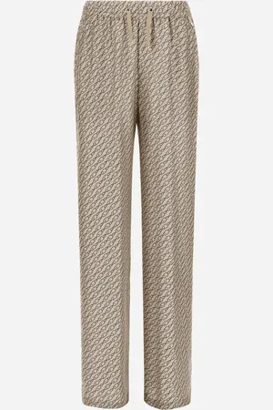 HERNO Pantalones De Silk Iconic Print