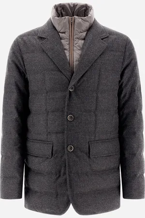 HERNO Blazer De Lana Y Cachemira Príncipe De Gales