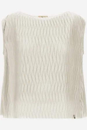 HERNO Camiseta De Tirantes De Wrinkled Effect