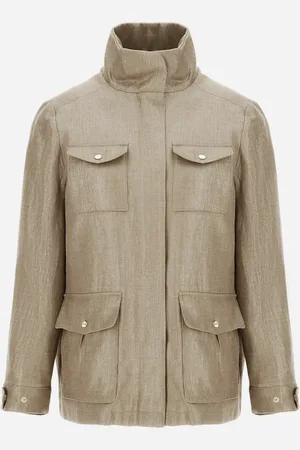 HERNO Chaqueta De Campaña De Chic Lino