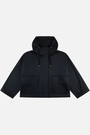 Hogan Anorak en tejido gabardina de algodón, , L - Abrigos
