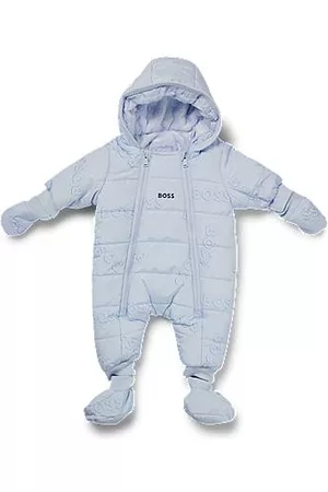HUGO BOSS Niño Trajes de esquí - Traje de nieve en tejido repelente al agua para bebé con detalles de logo