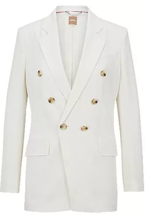 HUGO BOSS Mujer Chaquetas - Chaqueta regular fit con cierre en la parte delantera