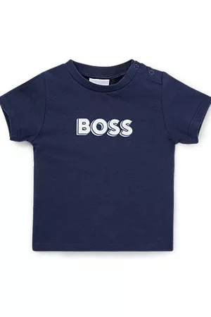 HUGO BOSS Bebé Camisetas - Camiseta para bebé en algodón puro con logo estampado