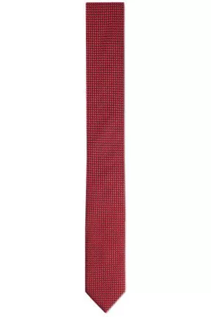 HUGO BOSS Hombre Corbatas y corbatín - Corbata de mezcla de seda con motivo en jacquard