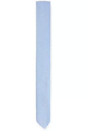 HUGO BOSS Hombre Corbatas y corbatín - Corbata de tejido reciclado con microestructura