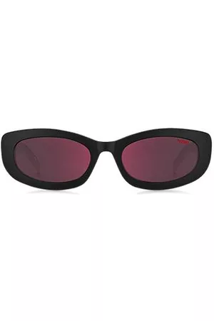HUGO BOSS Mujer Gafas de sol - Gafas de sol con detalle de esmalte de color