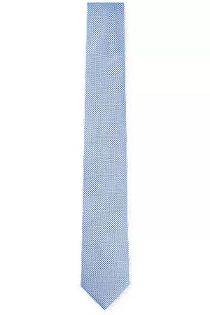 HUGO BOSS Hombre Bufandas y Pañuelos - Set de pañuelo de bolsillo y corbata de seda con micromotivo