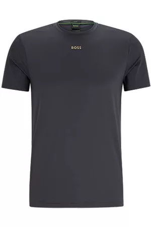 HUGO BOSS Hombre Camisetas - Camiseta slim fit con estampado reflectante decorativo
