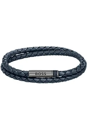 Pulsera Keep It Double en piel Monogram - Hombre - Bisutería