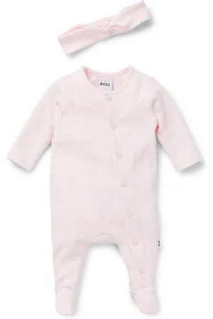 HUGO BOSS Set de pijama y diadema en caja de regalo para bebé