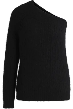 HUGO BOSS Jersey regular fit con estructura de punto y hombro descubierto