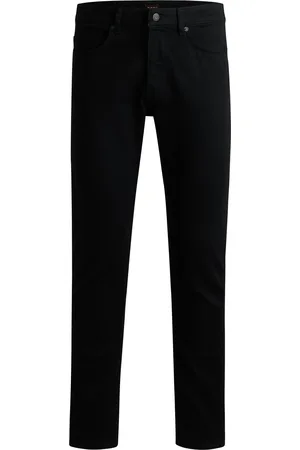 HUGO BOSS Vaqueros Delaware slim fit en un cómodo denim elástico Stay Black