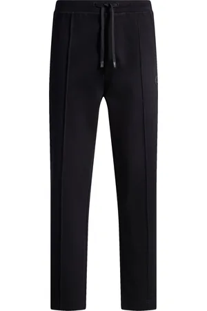 HUGO BOSS Pantalones de chándal de algodón con monograma Double B