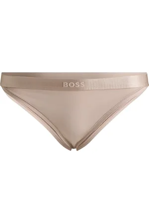 HUGO BOSS Braguitas de algodón con logo característico en la cintura