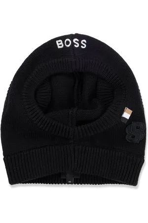HUGO BOSS Gorro de punto para perro con monograma Double B