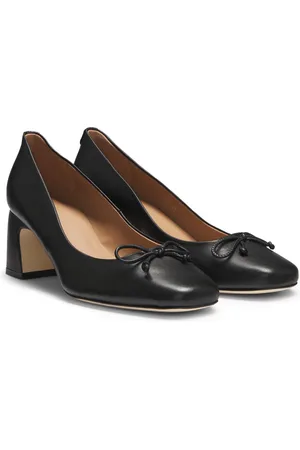 HUGO BOSS Zapatos de tacón de piel de napa con monograma Double B