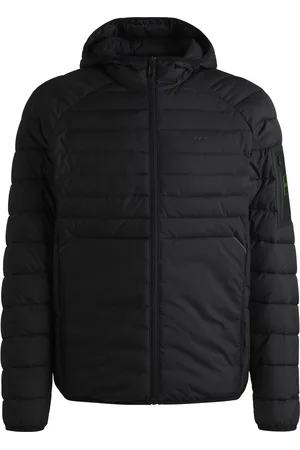HUGO BOSS Chaqueta acolchada repelente al agua con detalles reflectantes decorativos