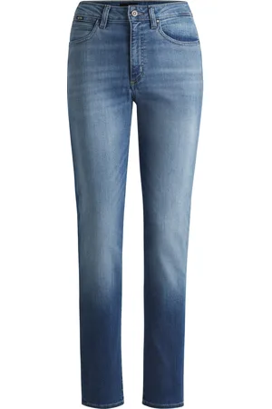 HUGO BOSS Vaqueros slim fit en denim elástico azul medio