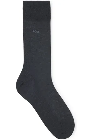 HUGO BOSS Calcetines de largo normal en algodón egipcio mercerizado con logo
