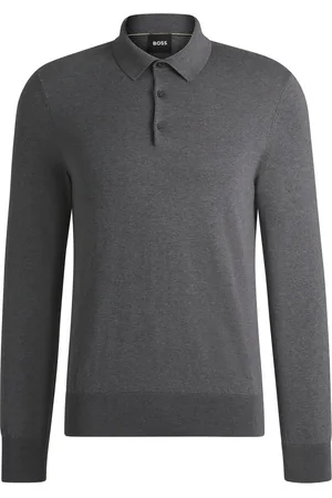 HUGO BOSS Jersey estilo polo regular fit en punto de algodón