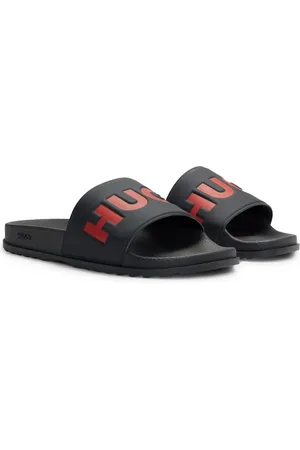 HUGO BOSS Chanclas con logo en la tira