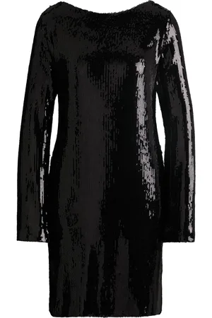 HUGO BOSS Vestido de manga larga con lentejuelas