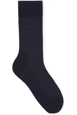 HUGO BOSS Calcetines de largo normal en algodón egipcio mercerizado con logo
