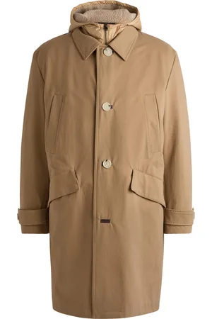 HUGO BOSS Parka 3 en 1 con relleno de plumón