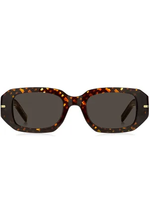 HUGO BOSS Gafas de sol de acetato con estampado de monogramas